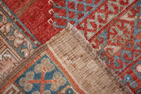 Antique Afghan Area Rug (4' x 7')